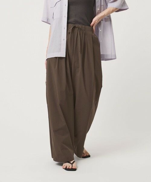 BEAUTY&YOUTH UNITED ARROWS / ビューティー&ユース ユナイテッドアローズ その他パンツ | 360°MASTER ICE ワイド イージーパンツ UVカット 接触冷感 防シワ はっ水 ウォッシャブル | 詳細15