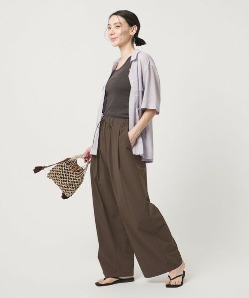 BEAUTY&YOUTH UNITED ARROWS / ビューティー&ユース ユナイテッドアローズ その他パンツ | 360°MASTER ICE ワイド イージーパンツ UVカット 接触冷感 防シワ はっ水 ウォッシャブル | 詳細17