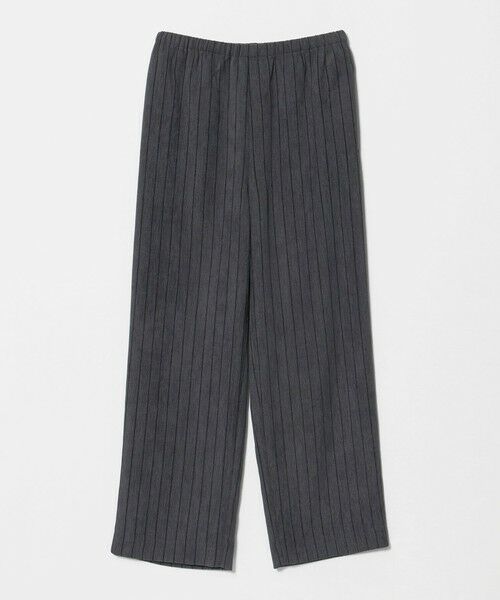 BEAUTY&YOUTH UNITED ARROWS / ビューティー&ユース ユナイテッドアローズ その他パンツ | ポリエステルブレンド ストライプ イージーパンツ（DK.GRAY）