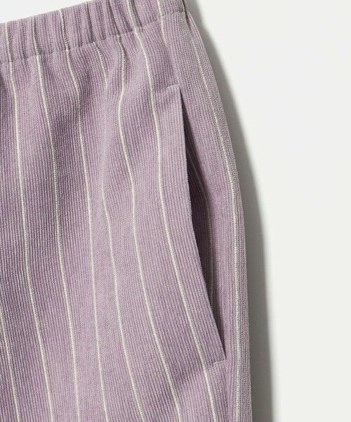 BEAUTY&YOUTH UNITED ARROWS / ビューティー&ユース ユナイテッドアローズ その他パンツ | ポリエステルブレンド ストライプ イージーパンツ | 詳細17