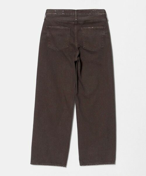 BEAUTY&YOUTH UNITED ARROWS / ビューティー&ユース ユナイテッドアローズ デニムパンツ | <upper hights>THE NIECE MID RISE デニムパンツ/ダークブラウン | 詳細1