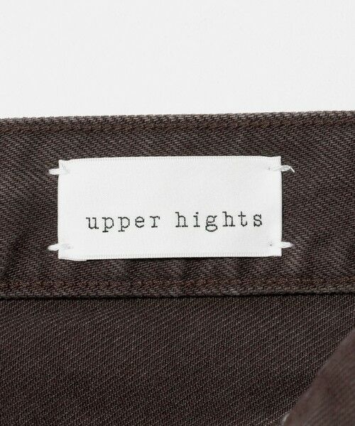 BEAUTY&YOUTH UNITED ARROWS / ビューティー&ユース ユナイテッドアローズ デニムパンツ | ＜upper hights＞THE NIECE MID RISE デニムパンツ/ダークブラウン | 詳細16