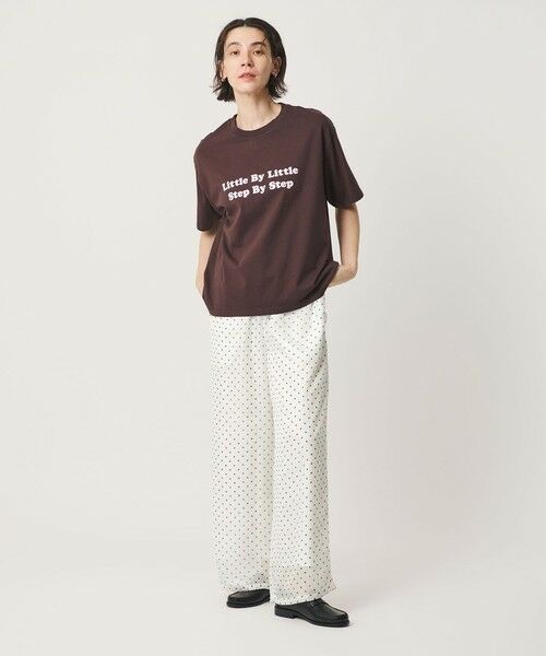 BEAUTY&YOUTH UNITED ARROWS / ビューティー&ユース ユナイテッドアローズ その他パンツ | 【別注】＜She is-.＞ドット シアー ワイドパンツ | 詳細3