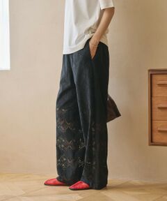 BEAUTY&YOUTH UNITED ARROWS / ビューティー&ユース ユナイテッドアローズ その他パンツ | 【WEB限定 Wardrobe DAILY MINIMAL】レース イージーパンツ ウォッシャブル