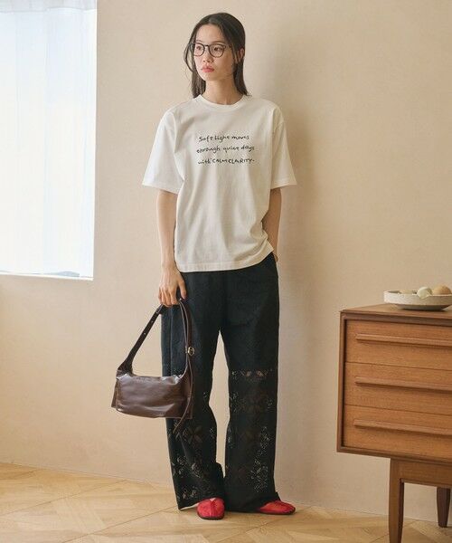 BEAUTY&YOUTH UNITED ARROWS / ビューティー&ユース ユナイテッドアローズ その他パンツ | 【WEB限定 Wardrobe DAILY MINIMAL】レース イージーパンツ ウォッシャブル | 詳細10