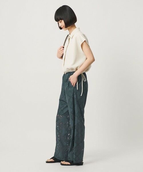 BEAUTY&YOUTH UNITED ARROWS / ビューティー&ユース ユナイテッドアローズ その他パンツ | 【WEB限定 Wardrobe DAILY MINIMAL】レース イージーパンツ ウォッシャブル | 詳細19
