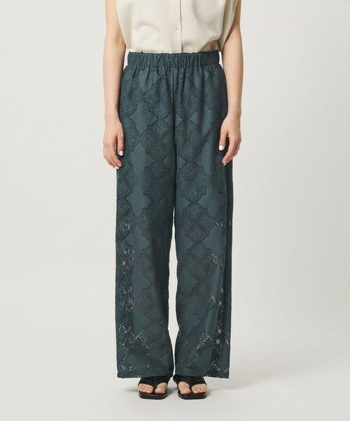 BEAUTY&YOUTH UNITED ARROWS / ビューティー&ユース ユナイテッドアローズ その他パンツ | 【WEB限定 Wardrobe DAILY MINIMAL】レース イージーパンツ ウォッシャブル | 詳細20