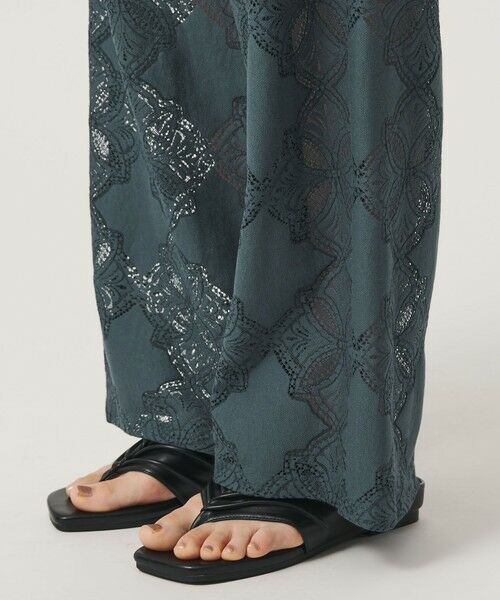 BEAUTY&YOUTH UNITED ARROWS / ビューティー&ユース ユナイテッドアローズ その他パンツ | 【WEB限定 Wardrobe DAILY MINIMAL】レース イージーパンツ ウォッシャブル | 詳細25