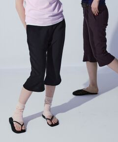 BEAUTY&YOUTH UNITED ARROWS / ビューティー&ユース ユナイテッドアローズ その他パンツ | ポリエステルブレンド フレア カプリパンツ