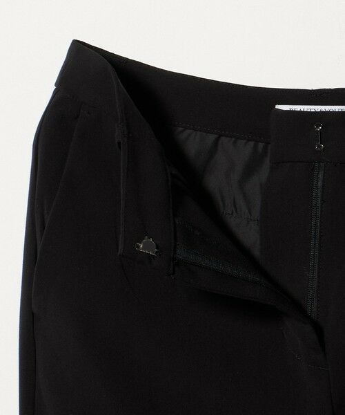 BEAUTY&YOUTH UNITED ARROWS / ビューティー&ユース ユナイテッドアローズ その他パンツ | ポリエステルブレンド フレア カプリパンツ | 詳細4