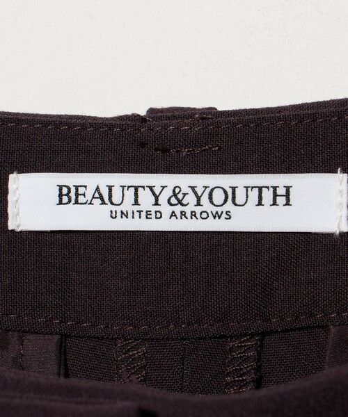 BEAUTY&YOUTH UNITED ARROWS / ビューティー&ユース ユナイテッドアローズ その他パンツ | ポリエステルブレンド フレア カプリパンツ | 詳細18