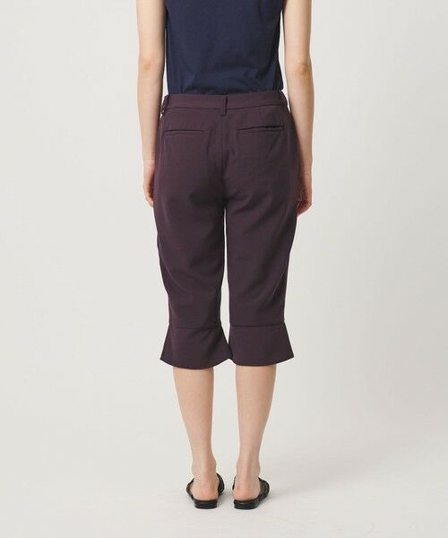 BEAUTY&YOUTH UNITED ARROWS / ビューティー&ユース ユナイテッドアローズ その他パンツ | ポリエステルブレンド フレア カプリパンツ | 詳細10