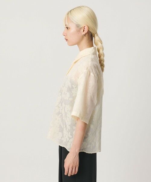 BEAUTY&YOUTH UNITED ARROWS / ビューティー&ユース ユナイテッドアローズ シャツ・ブラウス | セルロースポリエステル クロスステッチ シャツ ウォッシャブル | 詳細5