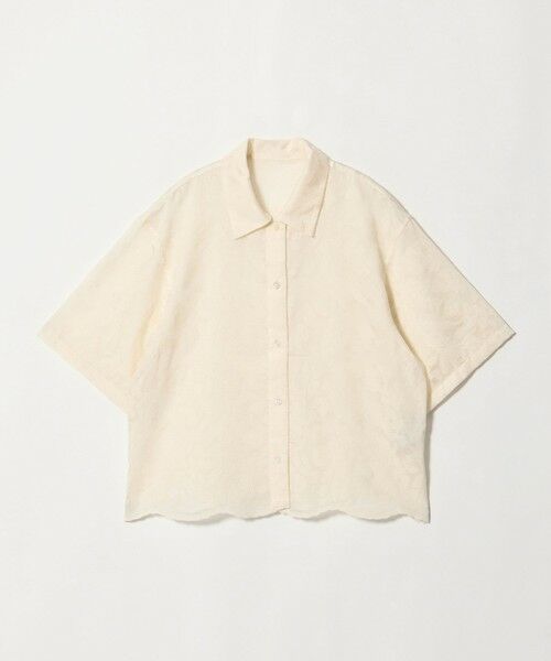 BEAUTY&YOUTH UNITED ARROWS / ビューティー&ユース ユナイテッドアローズ シャツ・ブラウス | セルロースポリエステル クロスステッチ シャツ ウォッシャブル | 詳細7