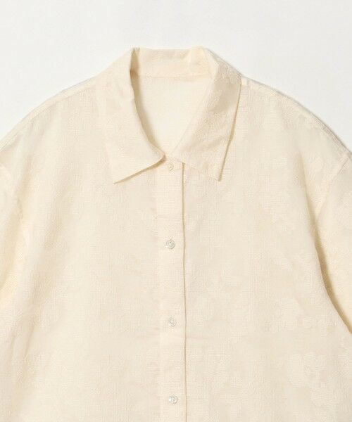 BEAUTY&YOUTH UNITED ARROWS / ビューティー&ユース ユナイテッドアローズ シャツ・ブラウス | セルロースポリエステル クロスステッチ シャツ ウォッシャブル | 詳細8