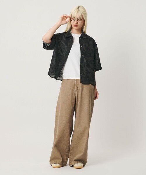 BEAUTY&YOUTH UNITED ARROWS / ビューティー&ユース ユナイテッドアローズ シャツ・ブラウス | セルロースポリエステル クロスステッチ シャツ ウォッシャブル | 詳細13