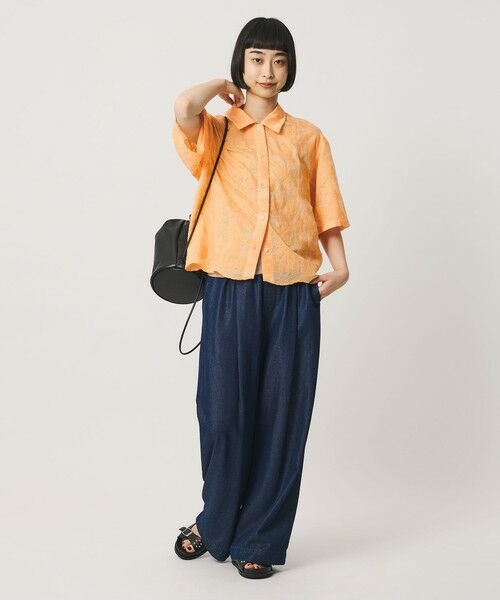 BEAUTY&YOUTH UNITED ARROWS / ビューティー&ユース ユナイテッドアローズ シャツ・ブラウス | セルロースポリエステル クロスステッチ シャツ ウォッシャブル | 詳細19