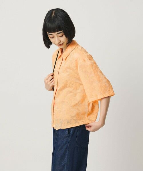 BEAUTY&YOUTH UNITED ARROWS / ビューティー&ユース ユナイテッドアローズ シャツ・ブラウス | セルロースポリエステル クロスステッチ シャツ ウォッシャブル | 詳細17