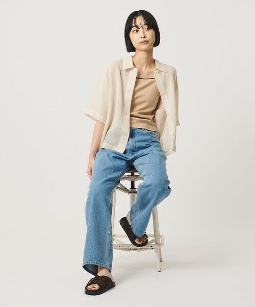 BEAUTY&YOUTH UNITED ARROWS / ビューティー&ユース ユナイテッドアローズ シャツ・ブラウス | ポリエステル メッシュ ショートスリーブシャツ | 詳細2