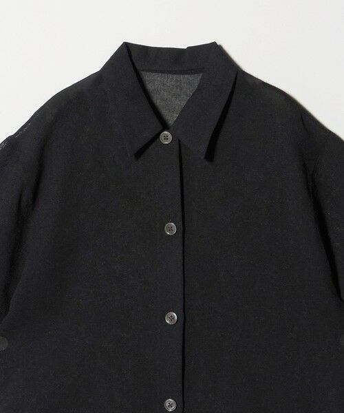BEAUTY&YOUTH UNITED ARROWS / ビューティー&ユース ユナイテッドアローズ シャツ・ブラウス | ポリエステル メッシュ ショートスリーブシャツ | 詳細3