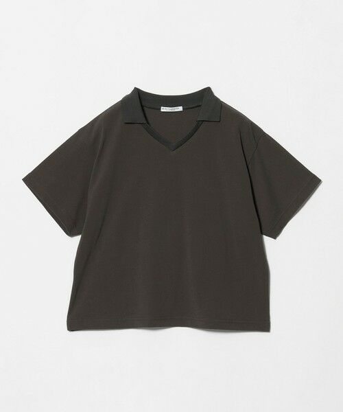 BEAUTY&YOUTH UNITED ARROWS / ビューティー&ユース ユナイテッドアローズ カットソー | コットン 2トーン Vネック プルオーバー | 詳細13