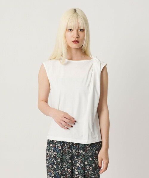 BEAUTY&YOUTH UNITED ARROWS / ビューティー&ユース ユナイテッドアローズ カットソー | コットン ツイスト フレンチスリーブ カットソー | 詳細1