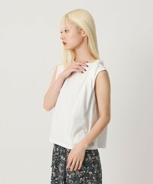 BEAUTY&YOUTH UNITED ARROWS / ビューティー&ユース ユナイテッドアローズ カットソー | コットン ツイスト フレンチスリーブ カットソー | 詳細3
