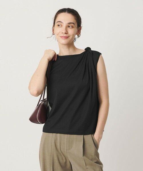 BEAUTY&YOUTH UNITED ARROWS / ビューティー&ユース ユナイテッドアローズ カットソー | コットン ツイスト フレンチスリーブ カットソー | 詳細8