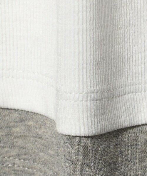 BEAUTY&YOUTH UNITED ARROWS / ビューティー&ユース ユナイテッドアローズ カットソー | ヘンリーネック レイヤード Tシャツ | 詳細2