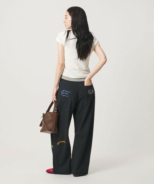 BEAUTY&YOUTH UNITED ARROWS / ビューティー&ユース ユナイテッドアローズ カットソー | ヘンリーネック レイヤード Tシャツ | 詳細3