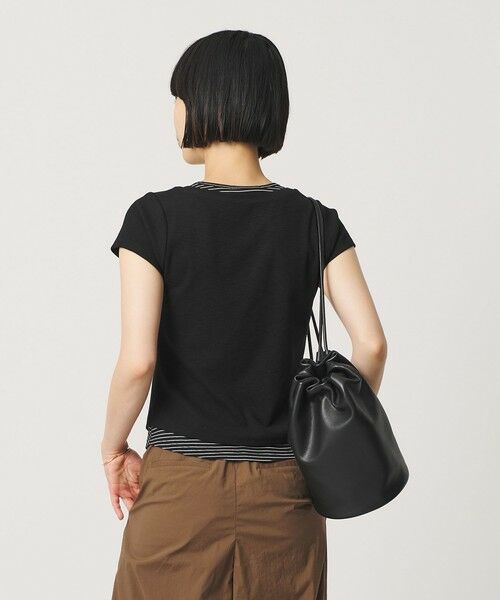BEAUTY&YOUTH UNITED ARROWS / ビューティー&ユース ユナイテッドアローズ カットソー | ヘンリーネック レイヤード Tシャツ | 詳細7