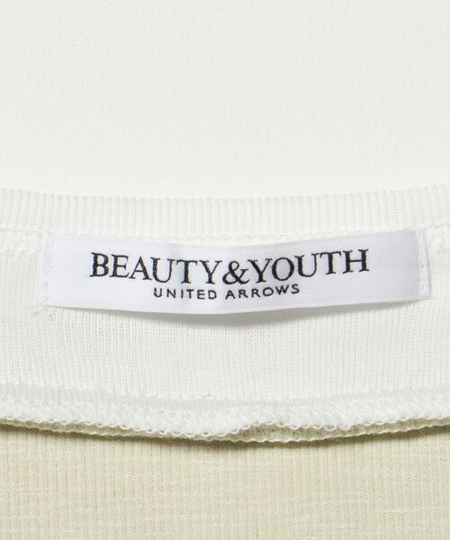 BEAUTY&YOUTH UNITED ARROWS / ビューティー&ユース ユナイテッドアローズ カットソー | ヘンリーネック レイヤード Tシャツ | 詳細10