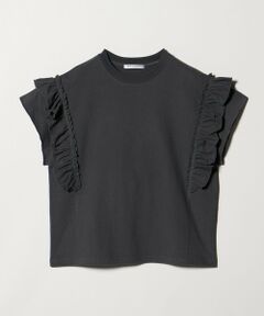 BEAUTY&YOUTH UNITED ARROWS / ビューティー&ユース ユナイテッドアローズ カットソー | コットンフリル ショートスリーブ カットソー