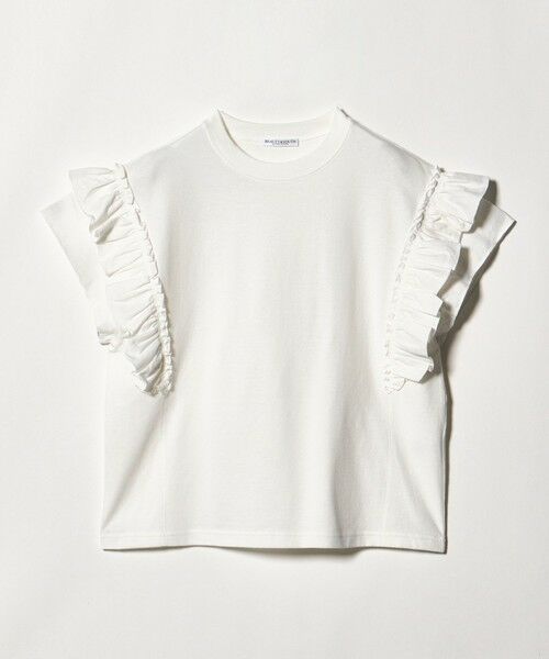 BEAUTY&YOUTH UNITED ARROWS / ビューティー&ユース ユナイテッドアローズ カットソー | コットンフリル ショートスリーブ カットソー | 詳細4