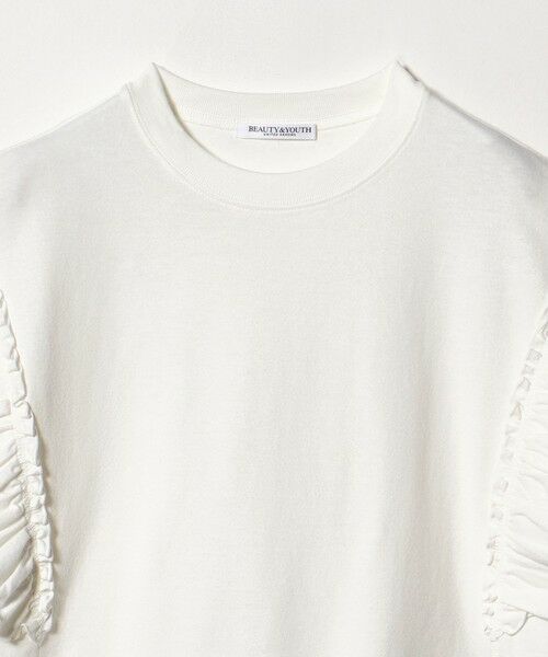 BEAUTY&YOUTH UNITED ARROWS / ビューティー&ユース ユナイテッドアローズ カットソー | コットンフリル ショートスリーブ カットソー | 詳細5