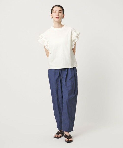 BEAUTY&YOUTH UNITED ARROWS / ビューティー&ユース ユナイテッドアローズ カットソー | コットンフリル ショートスリーブ カットソー | 詳細3