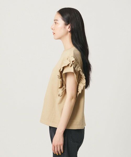 BEAUTY&YOUTH UNITED ARROWS / ビューティー&ユース ユナイテッドアローズ カットソー | コットンフリル ショートスリーブ カットソー | 詳細19
