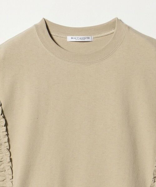 BEAUTY&YOUTH UNITED ARROWS / ビューティー&ユース ユナイテッドアローズ カットソー | コットンフリル ショートスリーブ カットソー | 詳細18