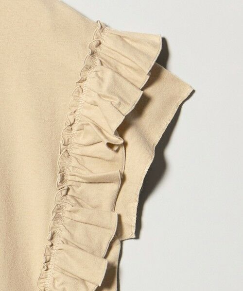 BEAUTY&YOUTH UNITED ARROWS / ビューティー&ユース ユナイテッドアローズ カットソー | コットンフリル ショートスリーブ カットソー | 詳細24