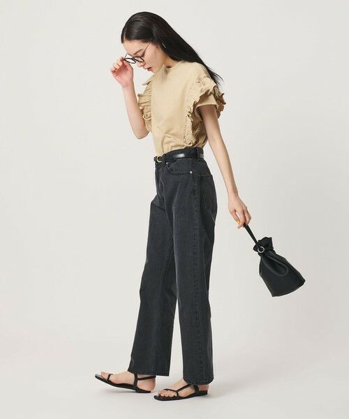 BEAUTY&YOUTH UNITED ARROWS / ビューティー&ユース ユナイテッドアローズ カットソー | コットンフリル ショートスリーブ カットソー | 詳細12