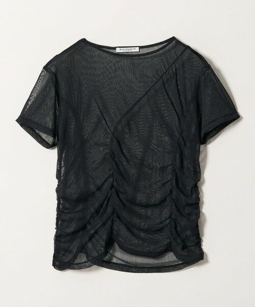 BEAUTY&YOUTH UNITED ARROWS / ビューティー&ユース ユナイテッドアローズ カットソー | シャーリング メッシュ Tシャツ | 詳細3