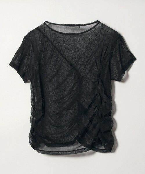 BEAUTY&YOUTH UNITED ARROWS / ビューティー&ユース ユナイテッドアローズ カットソー | シャーリング メッシュ Tシャツ | 詳細4