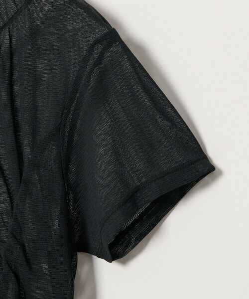 BEAUTY&YOUTH UNITED ARROWS / ビューティー&ユース ユナイテッドアローズ カットソー | シャーリング メッシュ Tシャツ | 詳細6