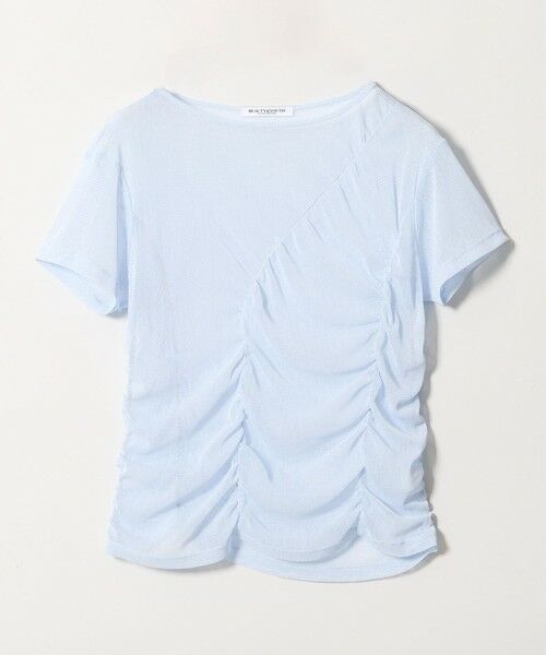 BEAUTY&YOUTH UNITED ARROWS / ビューティー&ユース ユナイテッドアローズ カットソー | シャーリング メッシュ Tシャツ | 詳細22
