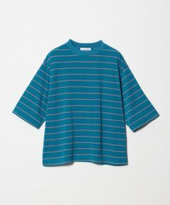 BEAUTY&YOUTH UNITED ARROWS / ビューティー&ユース ユナイテッドアローズ Tシャツ | コットンポリエステル ボーダー ハーフスリーブTシャツ