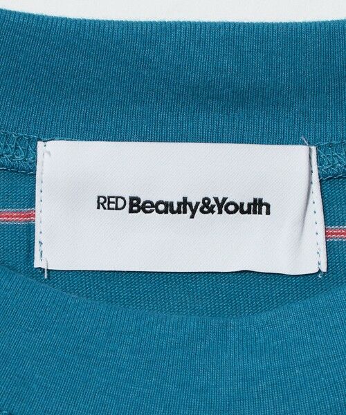 BEAUTY&YOUTH UNITED ARROWS / ビューティー&ユース ユナイテッドアローズ Tシャツ | コットンポリエステル ボーダー ハーフスリーブTシャツ | 詳細9