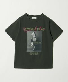 BEAUTY&YOUTH UNITED ARROWS / ビューティー&ユース ユナイテッドアローズ カットソー | ＜TRICOMER＞VOYAGE プリントTシャツ