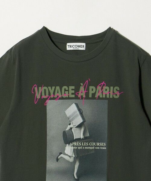 BEAUTY&YOUTH UNITED ARROWS / ビューティー&ユース ユナイテッドアローズ カットソー | ＜TRICOMER＞VOYAGE プリントTシャツ | 詳細2
