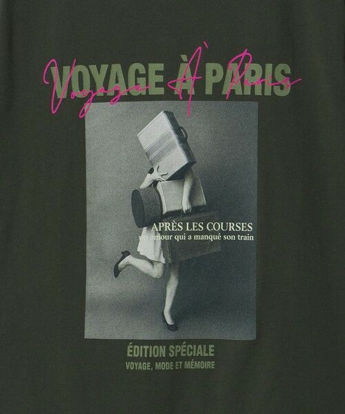 BEAUTY&YOUTH UNITED ARROWS / ビューティー&ユース ユナイテッドアローズ カットソー | ＜TRICOMER＞VOYAGE プリントTシャツ | 詳細4