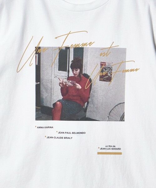 BEAUTY&YOUTH UNITED ARROWS / ビューティー&ユース ユナイテッドアローズ カットソー | ＜TRICOMER＞UNE FEMME プリントTシャツ | 詳細4